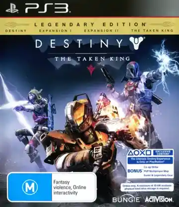 Destiny - The Taken King (USA) (DLC) box cover front